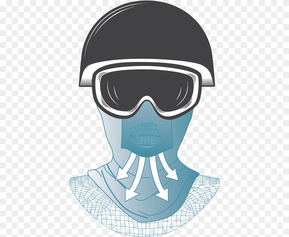 Fog Anti Fog Breathing System Silhouette Illustration, Accessories, Goggles, Adult, Male Free Transparent Png