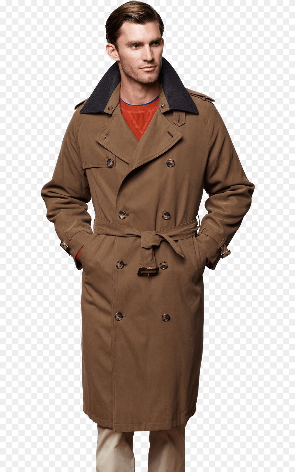 Fog Trench Transparent Image Overcoat, Clothing, Coat, Trench Coat Free Png