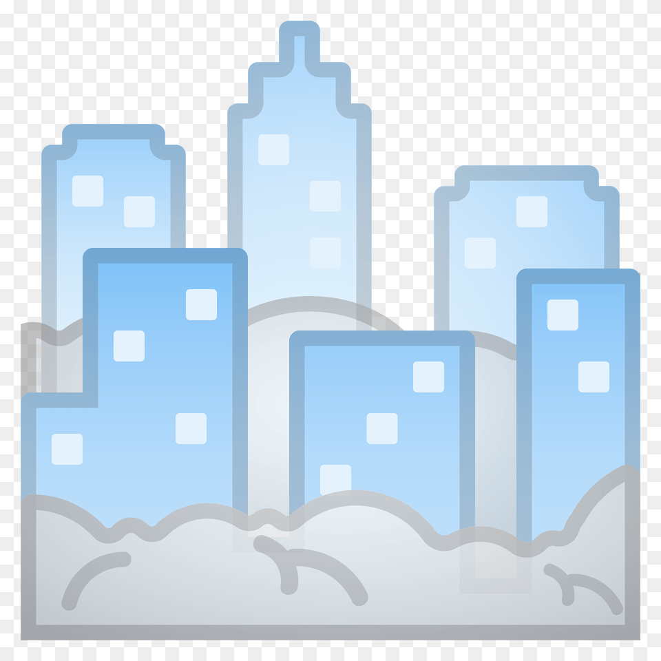 Foggy Emoji Clipart, City, Ice, Urban, Outdoors Png
