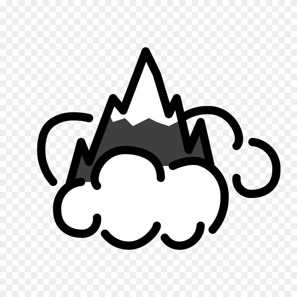 Foggy Emoji Clipart, Stencil, Clothing, Hat, Logo Png