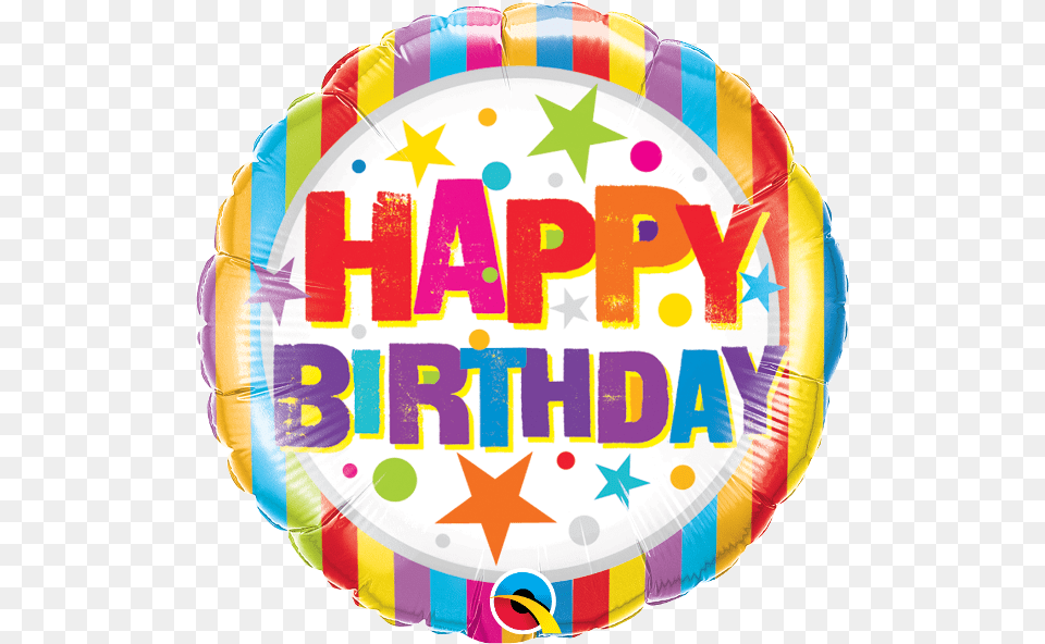 Foil Happy Birthday Anagram, Birthday Cake, Cake, Cream, Dessert Png Image