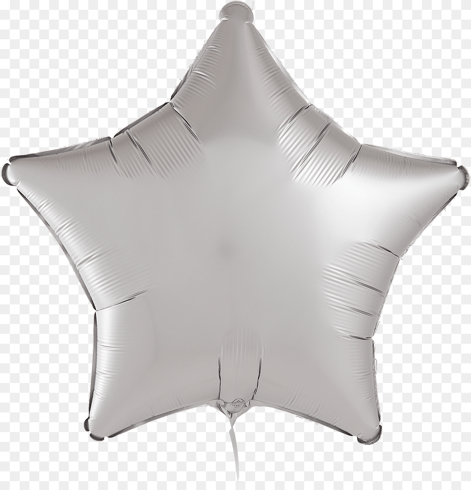 Foil Star Platinum Platinum Full Size Seekpng Solid, Cushion, Home Decor, Aluminium Free Png