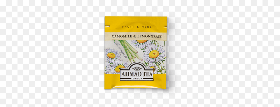 Foil Teabags Ahmad Tea Camomile, Herbal, Herbs, Plant, Daisy Png