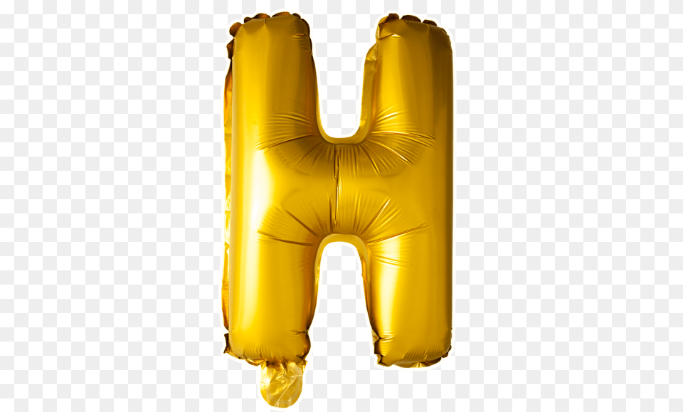 Foilballoon H 40 H Balloon Gold, Clothing, Glove, Inflatable, Lifejacket Png