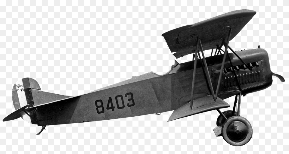 Fokker Plane, Aircraft, Airplane, Biplane, Machine Png Image