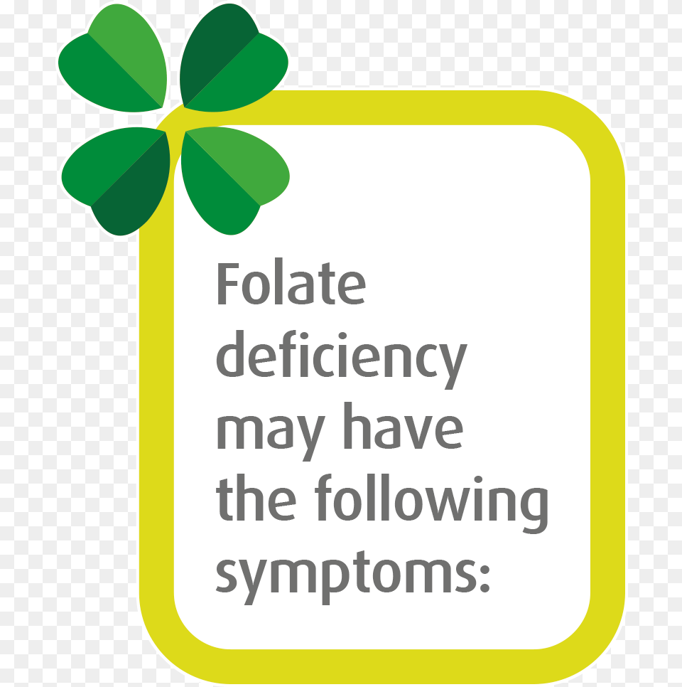 Folate Deficiency Symptoms Shamrock, Herbal, Herbs, Leaf, Plant Png Image