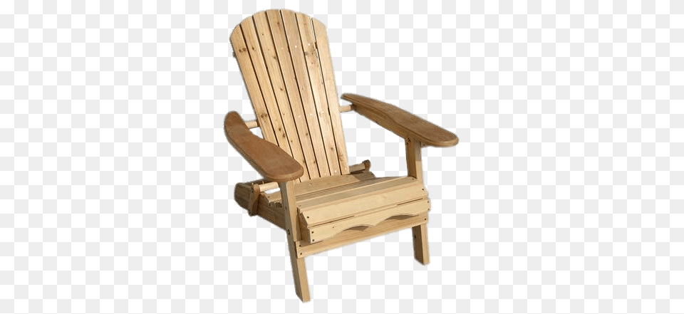 Foldable Wooden Deckchair, Chair, Furniture, Armchair Png Image