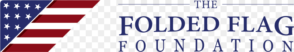 Folded Flag Foundation, American Flag, Text Free Png Download