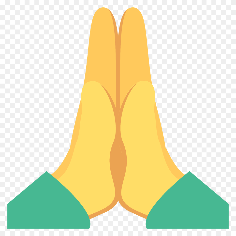 Folded Hands Emoji Clipart, Ankle, Body Part, Person Png Image
