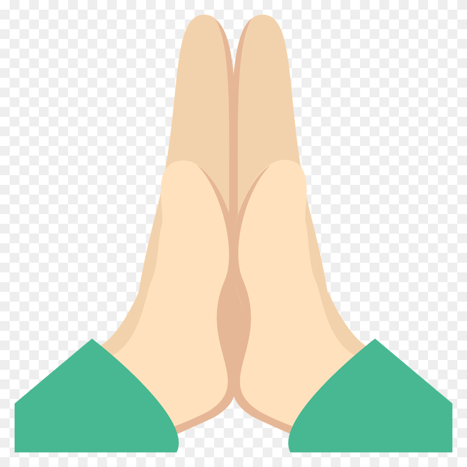 Folded Hands Emoji Clipart, Ankle, Body Part, Person, Face Free Png