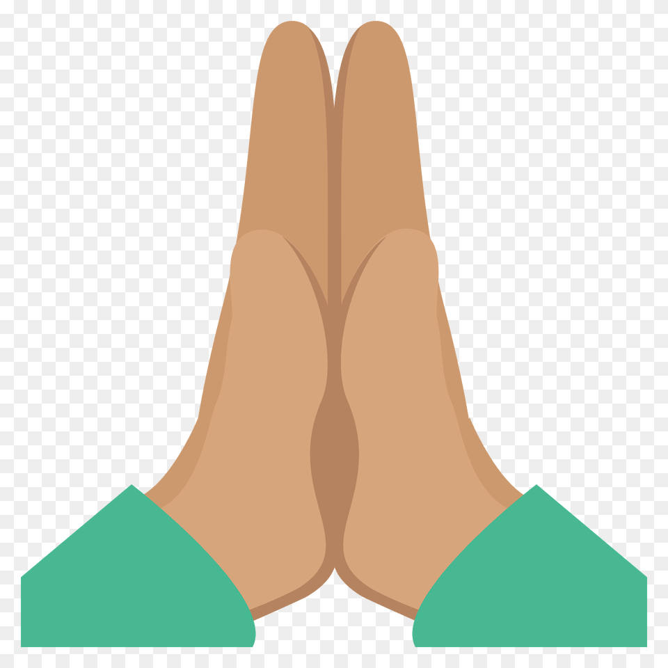 Folded Hands Emoji Clipart, Ankle, Body Part, Person, Hand Free Png