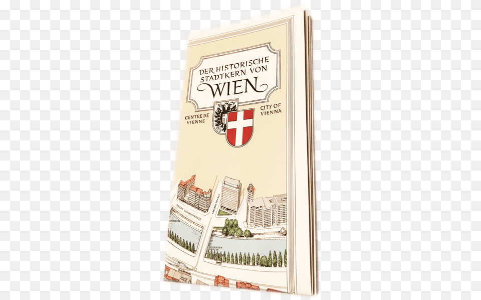 Folded Map Of The City Of Vienna City Map, Book, Publication, Architecture, Building Png