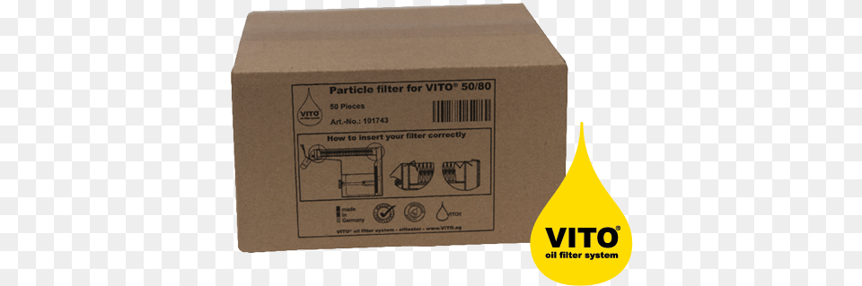 Folded Paper Filters For Vito 5080 Vito, Box, Cardboard, Carton, Package Free Transparent Png