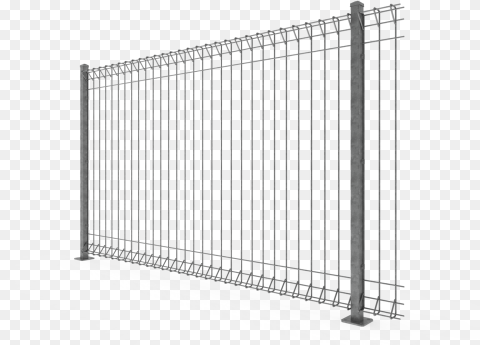 Folded Wire Panel Fence, Gate Png