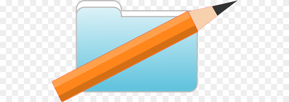 Folder Pencil, Blade, Razor, Weapon Png Image