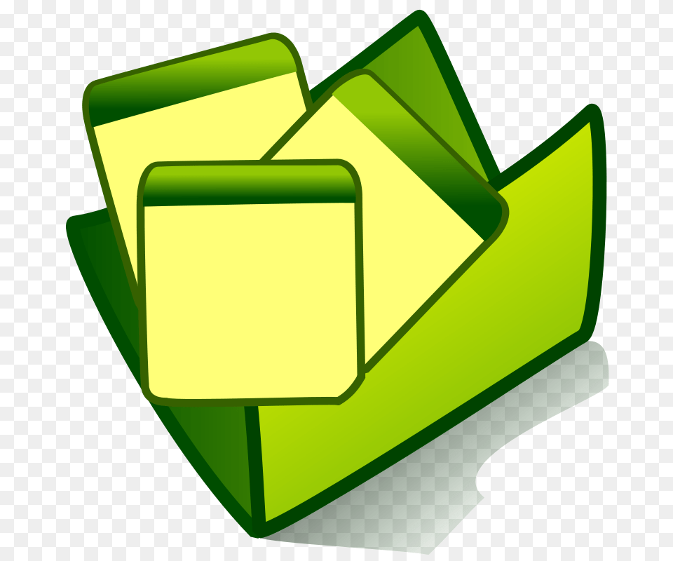 Folder Applications, Green, Recycling Symbol, Symbol Free Png Download
