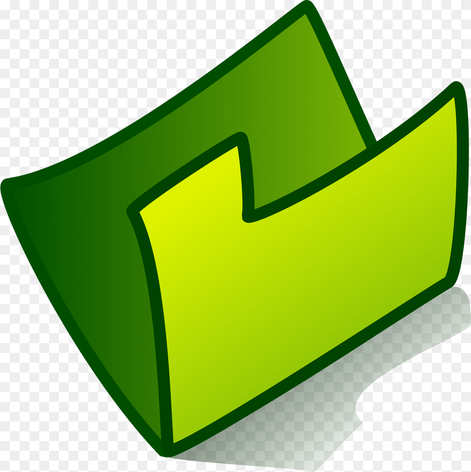 Folder Clipart, Green, Recycling Symbol, Symbol Free Png Download