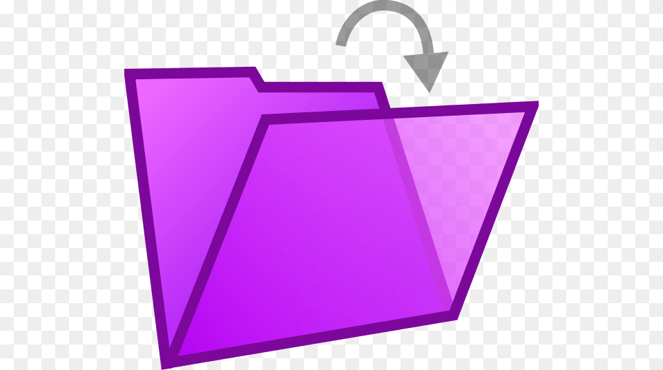 Folder Clipart Catalog Open Button Icon, File, Purple, Blackboard Free Png