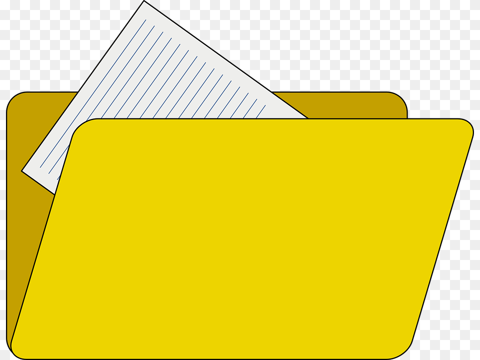 Folder Clipart Paper File Folder Clipart, File Binder, File Folder Png Image