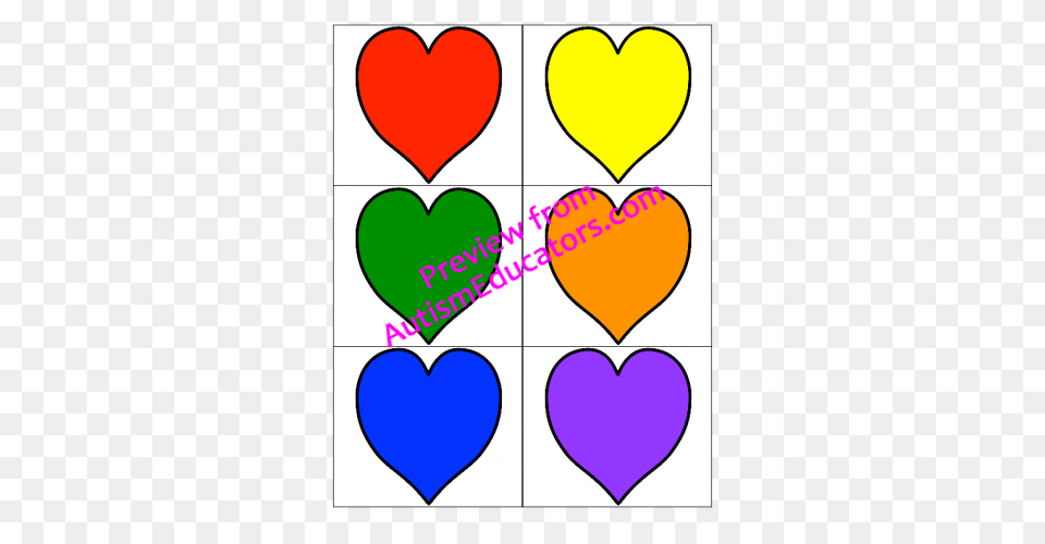 Folder Color Words, Heart Free Transparent Png