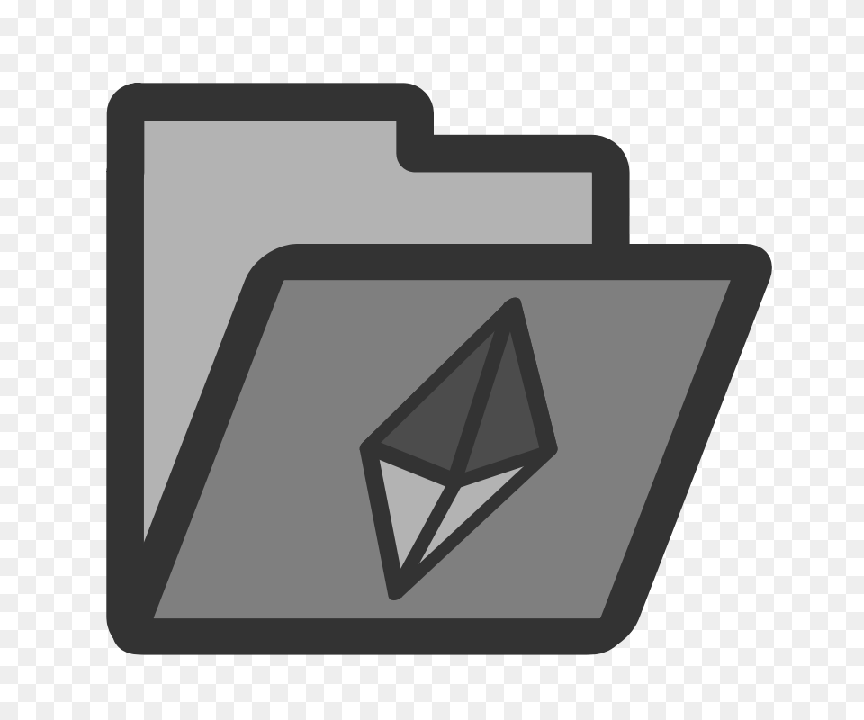 Folder Crystal, File Png Image