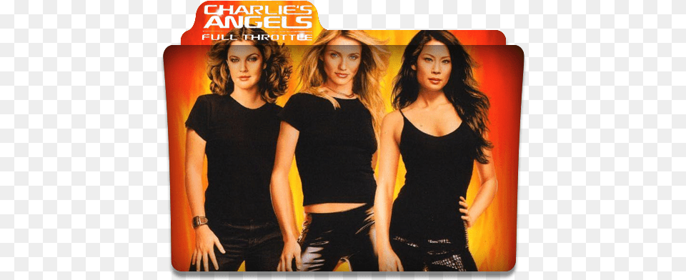 Folder Eyecons Charlieu0027s Angels Full Throttle 2003 Charlies Angels, Adult, Person, Woman, Female Png Image