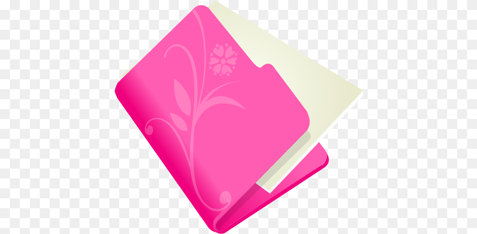 Folder Flower Pink Icon Flowered Iconset Dapino Icon Image Pink, File Free Transparent Png
