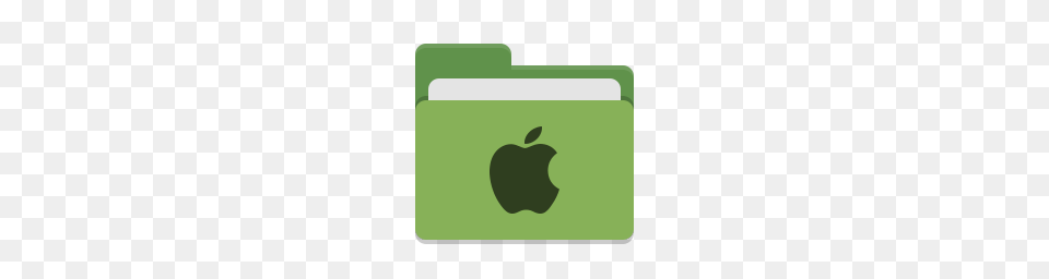 Folder Green Apple Icon Papirus Places Iconset Papirus, File, File Binder, File Folder, Text Free Transparent Png