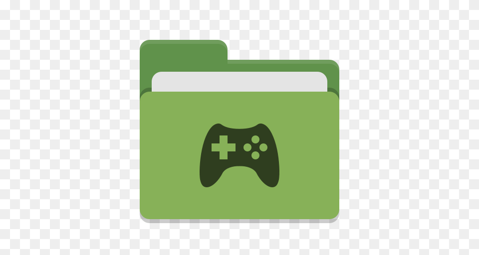 Folder Green Games Icon Papirus Places Iconset Papirus, First Aid, File Png Image