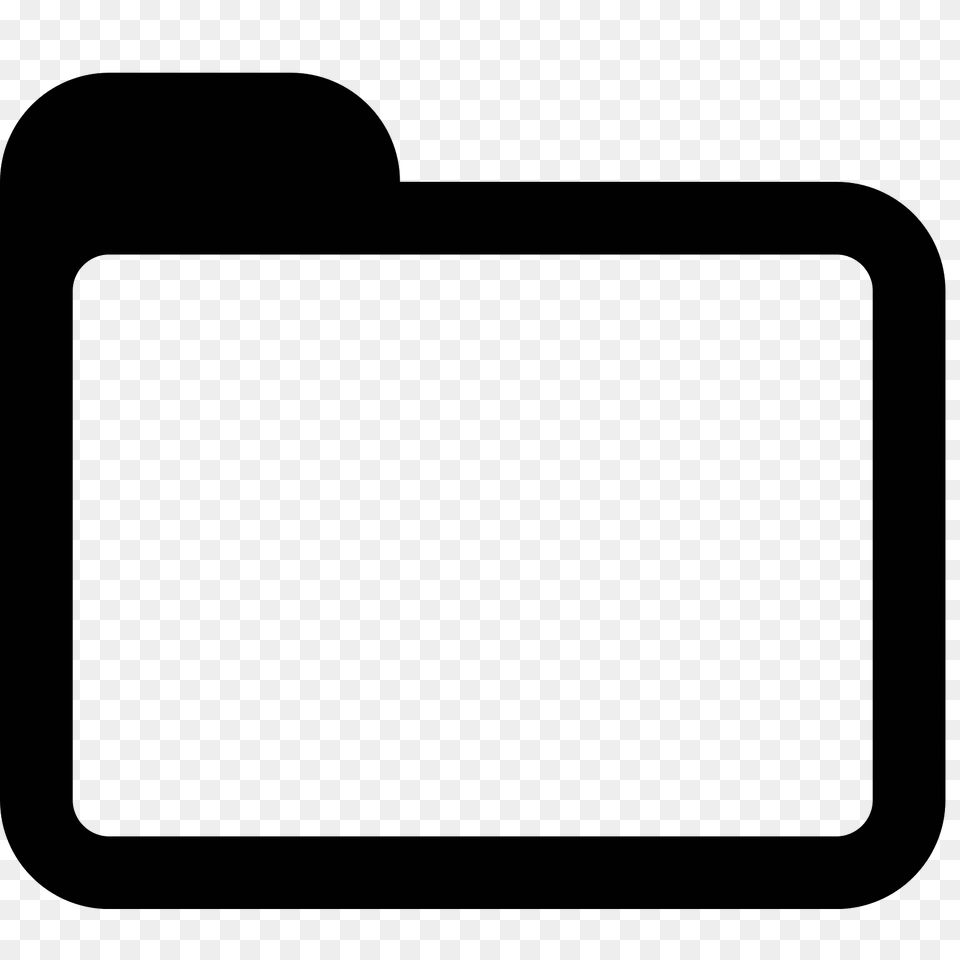 Folder Icon, Gray Free Png Download
