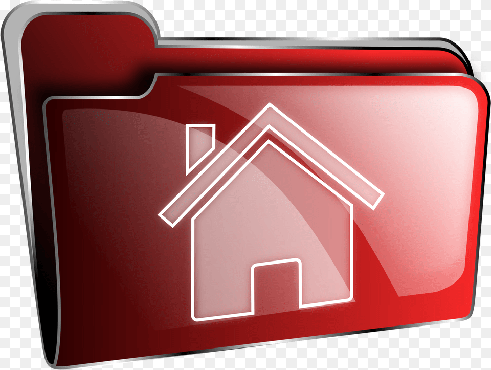 Folder Icon Red Home Clip Arts Linux Home Folder Icon, First Aid Png Image