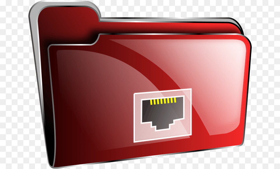 Folder Icon Red Net Folder Icon, Electronics, Hardware Free Png