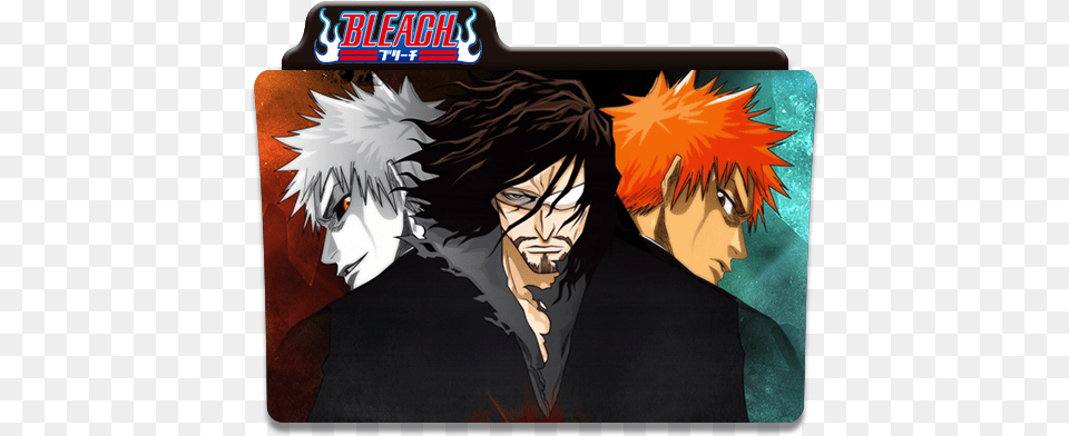 Folder Icons Bleach Ichigo, Publication, Book, Comics, Person Free Transparent Png