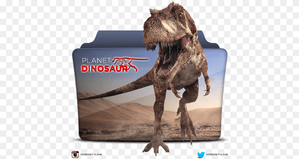 Folder Icons Planet Dinosaur, Animal, Reptile, T-rex Free Png