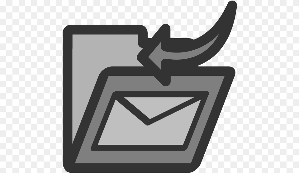 Folder Inbox Clip Arts Icon Surat Masuk Dan Keluar, Weapon, Accessories, Envelope Free Transparent Png