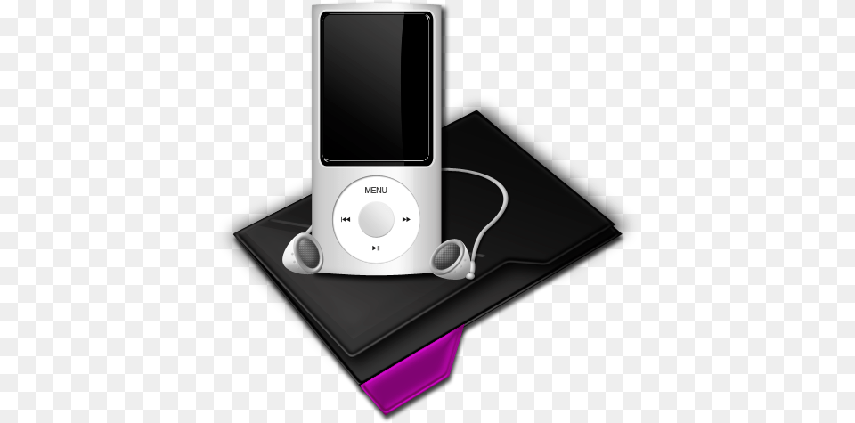 Folder My Music Mp3 Purple Icon Vivid Icon Set Softiconscom Ipod, Electronics, Disk, Ipod Shuffle Free Png Download