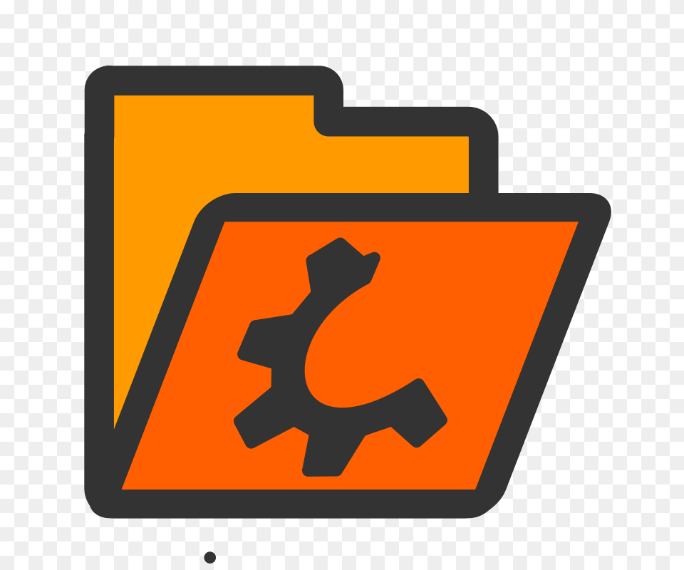 Folder Orange Open, First Aid, Symbol, Machine Png Image