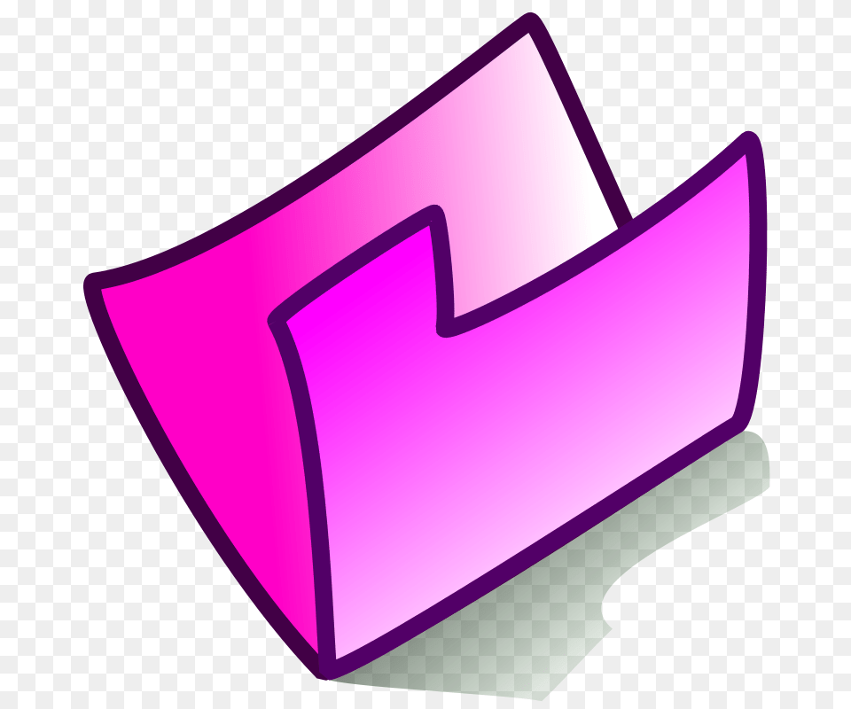 Folder Pink, Blackboard, File Binder, File Folder Png Image