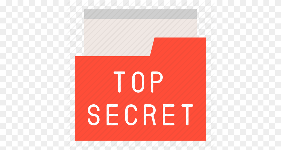 Folder Police Secret Data Secret Folder Top Secret Icon, Text Free Transparent Png