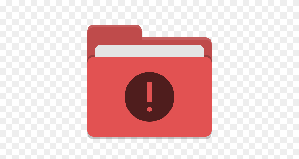 Folder Red Important Icon Papirus Places Iconset Papirus, First Aid Free Png