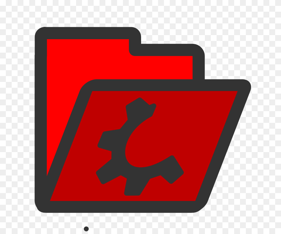 Folder Red Open, First Aid, Machine Free Png Download