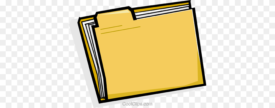 Folder Royalty Vector Clip Art Illustration, File, File Binder, File Folder, Blackboard Free Png Download