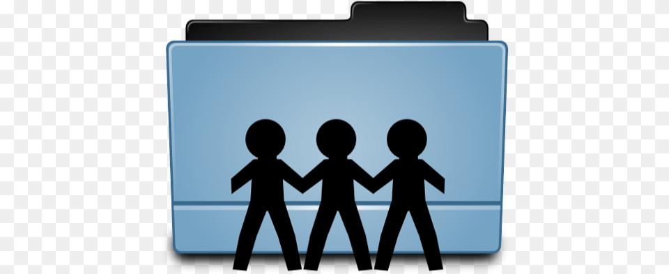 Folder Sharepoint Icon As Sharepoint Folder Icon, People, Person, Silhouette, Boy Free Png Download