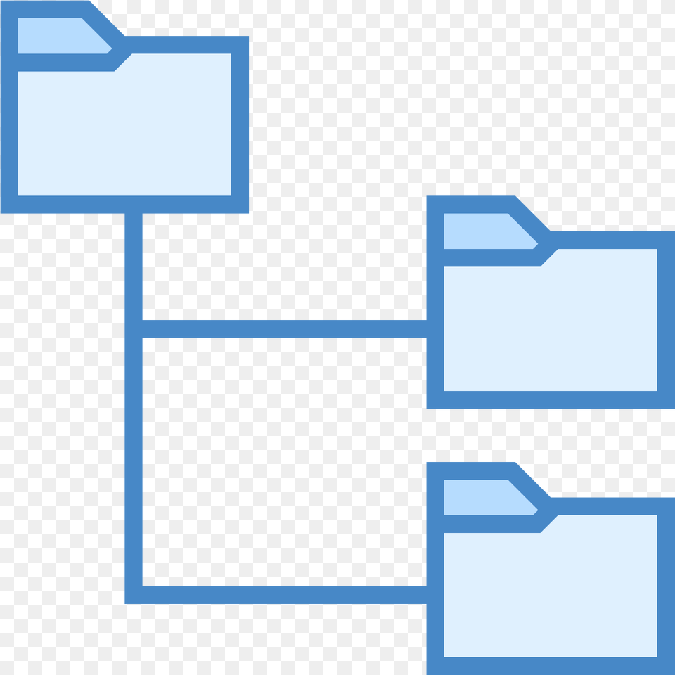 Folder Tree Icon, Network Png Image