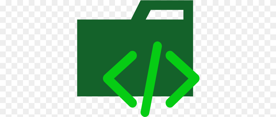 Folder Type Src Free Icon Of Vscode Language, Light, Neon Png Image