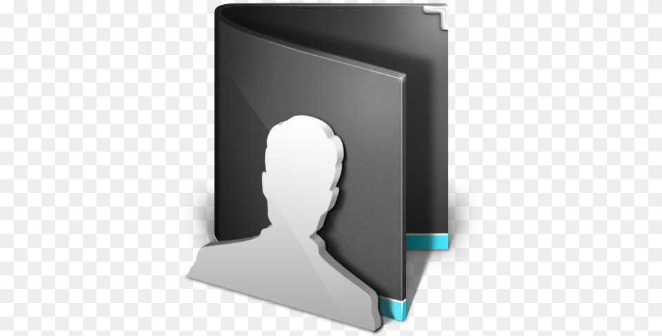 Folder Users Icon Personal Data Icon 3d, Mailbox Png Image