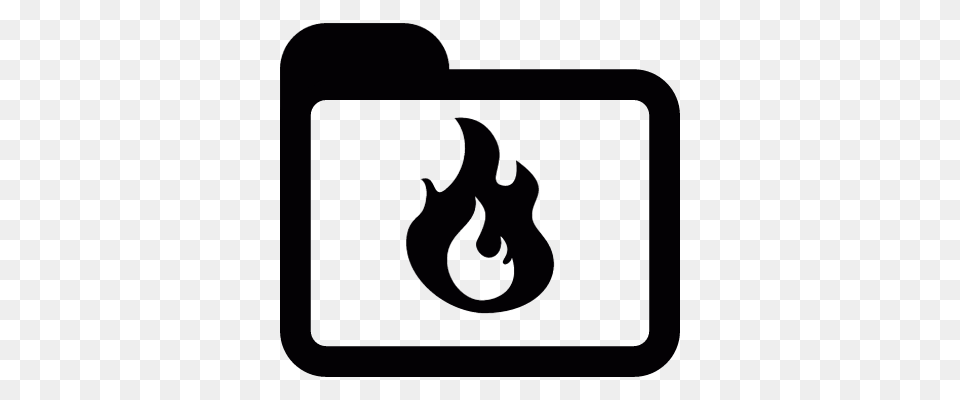 Folder With A Flame Vectors Logos Icons And Photos Downloads Png Image