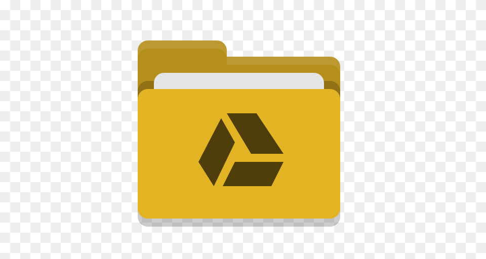 Folder Yellow Google Drive Icon Free Of Papirus Places, File, First Aid, Text Png