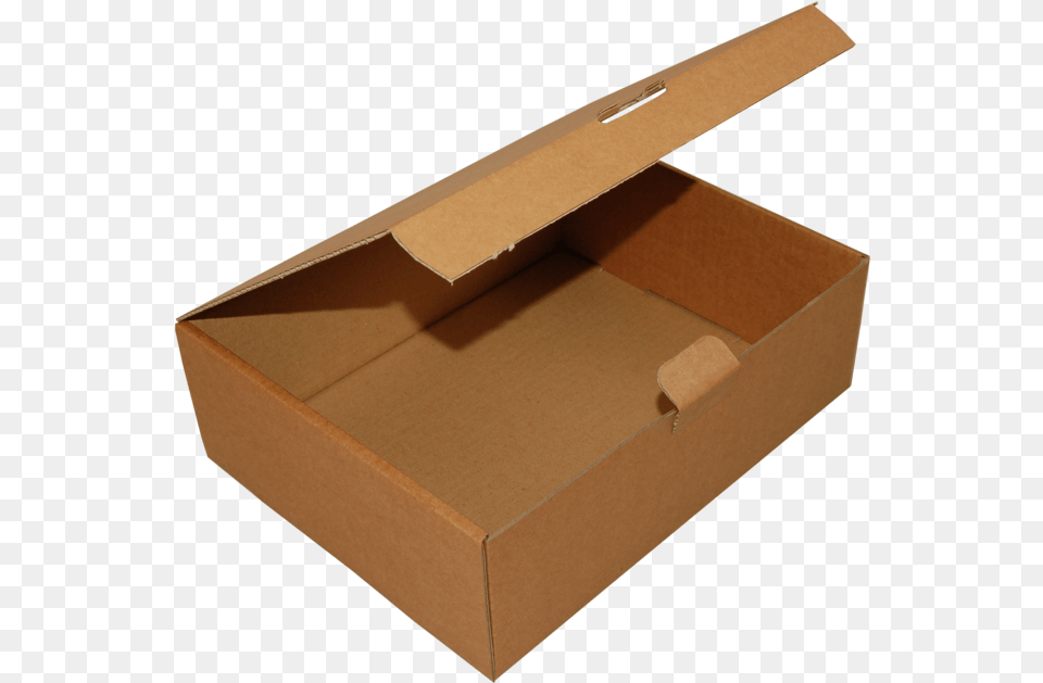 Folding Box Corrugated Cardboard 300x240x100mm With Box Flap Closure, Carton, Package, Package Delivery, Person Free Transparent Png