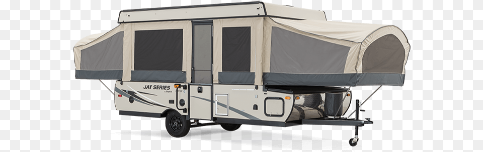 Folding Campers Are A Great Option For Those Who Do Jayco Jay Series Tent Trailer, Caravan, Transportation, Van, Vehicle Png Image